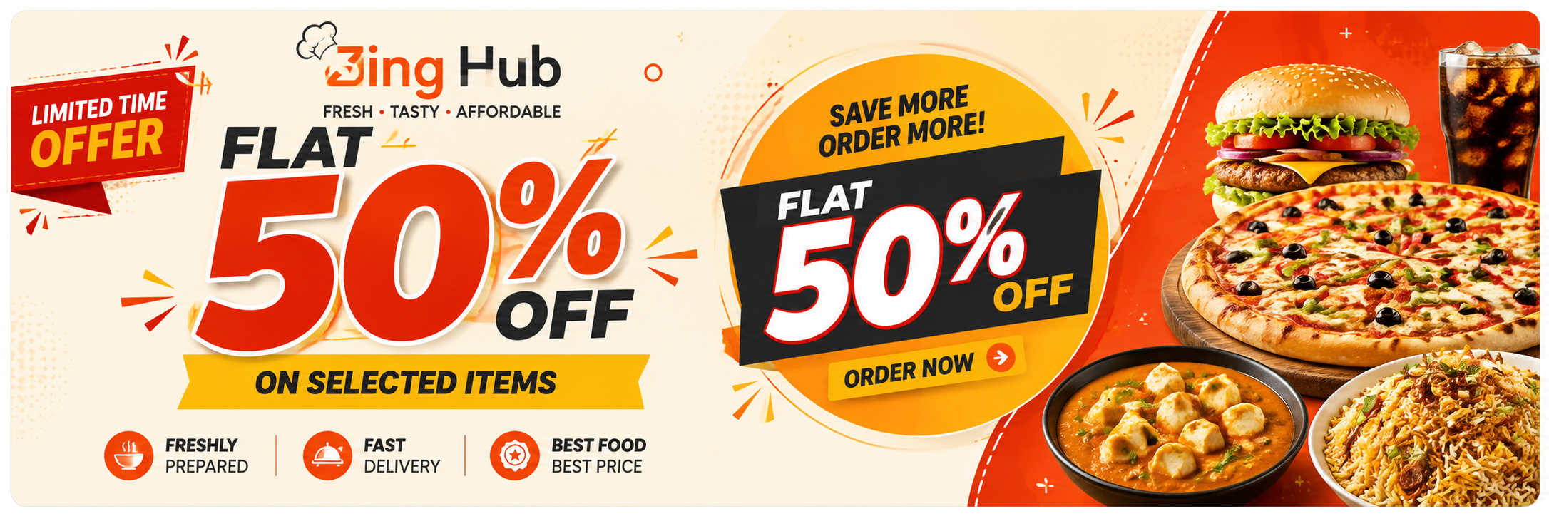 Zing Hub Flat 50% Off
