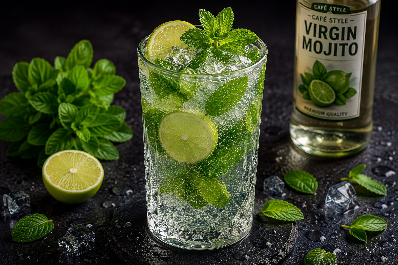 Cafe Style Virgin Mojito