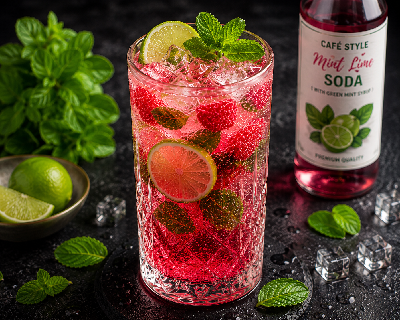 Special Mint Lime Soda