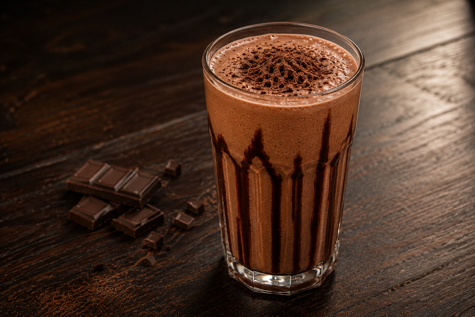 Cafe Style Chocolate Shake