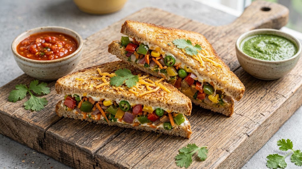 Mix Veg Toast