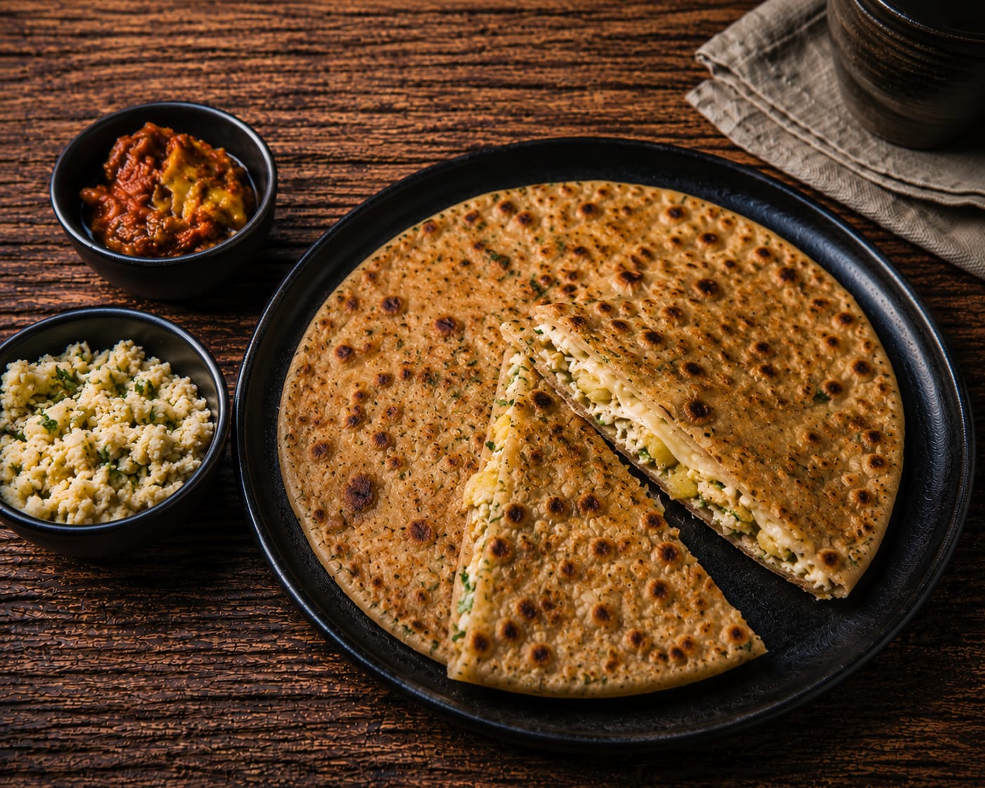 Aloo Cheese Paratha