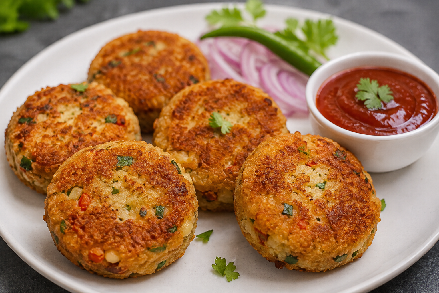 Paneer Cutlet